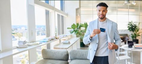 Be more enterprising with KBC Brussels's business credit card
