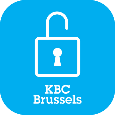 KBC Brussels Sign