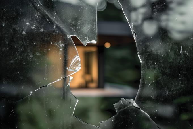 Familiale verzekering - Illustratieve afbeelding van man en vrouw op straat