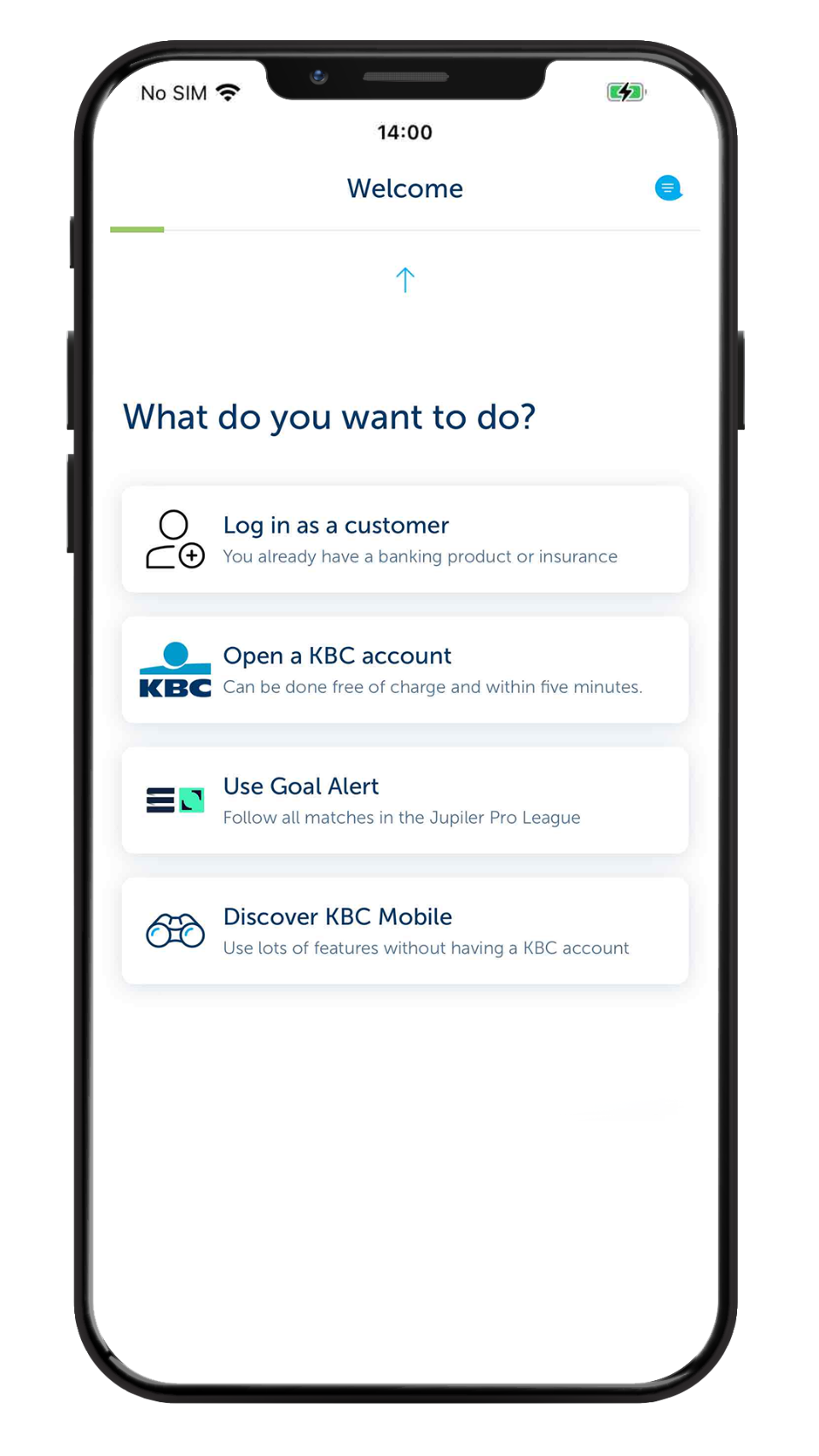 Profiteer van alle kortingen en extra diensten in KBC Mobile, ook zonder KBC-rekening!