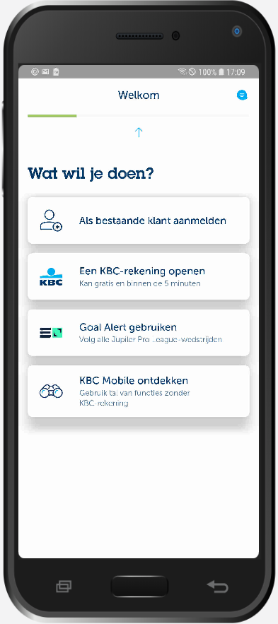 Profiteer van alle kortingen en extra diensten in KBC Mobile, ook zonder KBC-rekening!