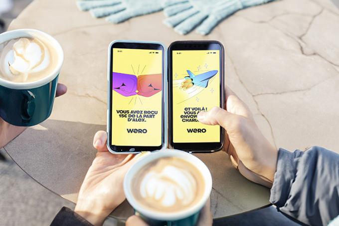 Wero dans KBC Brussels Mobile