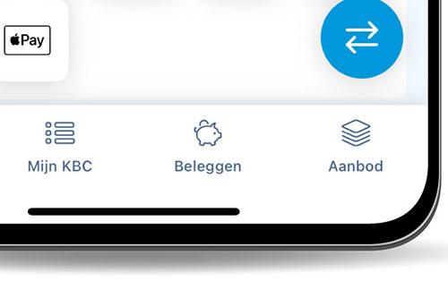 Afbeelding toegang Galerij in KBC Brussels Mobile